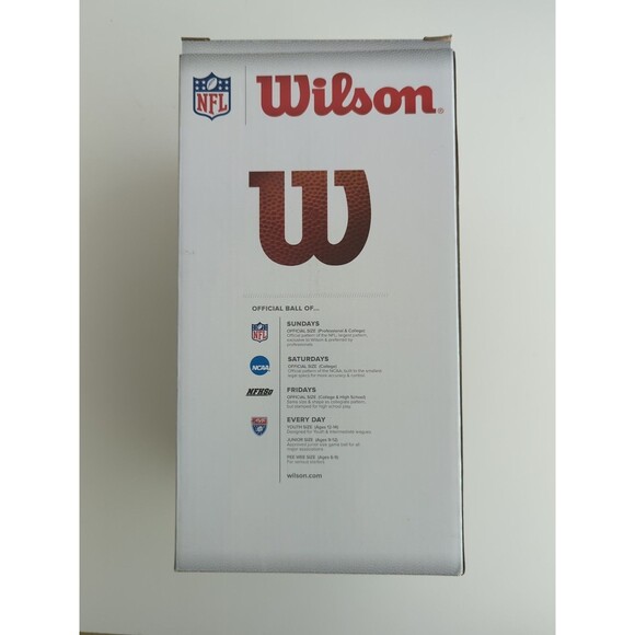 Wilson Junior MVP Series NFL Football 9 & Up Includes Training Tee And Pump - Picture 3 of 5